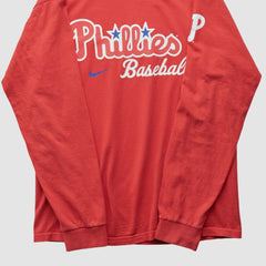 Philadelphia Phillies Nike 2000s Long Sleeve T-shirt Discount