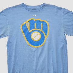 Milwaukee Brewers Majestic 2000s T-shirt Online