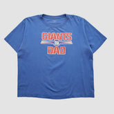 New York Giants Reebok T-shirt - Blue Vintage - Fanatics