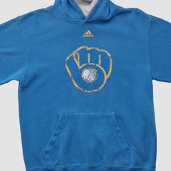 Milwaukee Brewers Adidas 2010s Hooded Pullover Sweatshirt Online