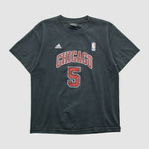 Adidas Chicago Bulls 2010s T-shirt Black Vintage