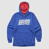 New York Giants NFL 2010s Hooded Full Zip Sweatshirt - Blue Vintage - Fanatics