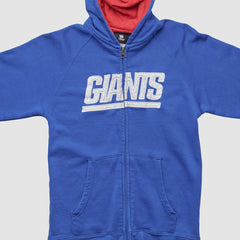 New York Giants NFL 2010s Hooded Full Zip Sweatshirt - Blue Vintage - Fanatics
