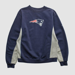 New England Patriots Reebok 2000s Pullover Sweatshirt - Navy Vintage - Fanatics