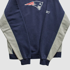 New England Patriots Reebok 2000s Pullover Sweatshirt - Navy Vintage - Fanatics