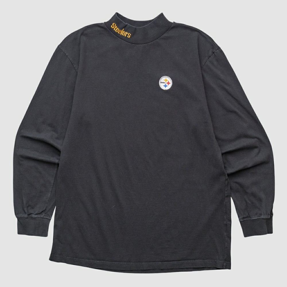 Pittsburgh Steelers NFL 2000s Long Sleeve T-shirt - Black Vintage - Fanatics
