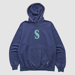 Seattle Mariners Champion 2000s Hooded Pullover Sweatshirt for sale