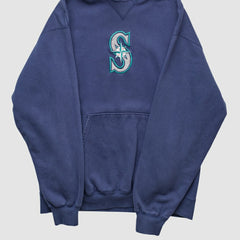 Seattle Mariners Champion 2000s Hooded Pullover Sweatshirt for sale
