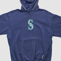 Seattle Mariners Champion 2000s Hooded Pullover Sweatshirt for sale