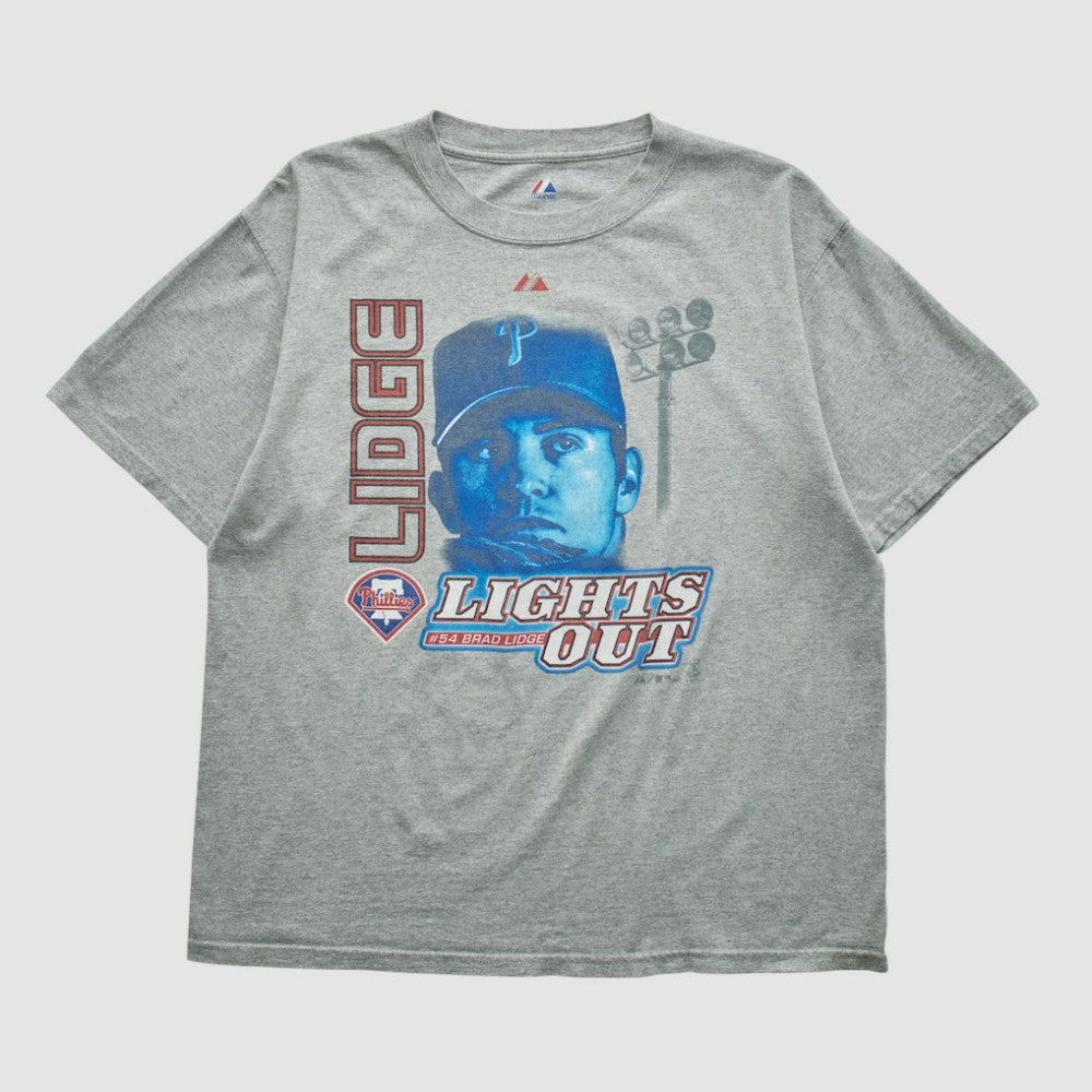 Brad Lidge Majestic 2000s T-shirt Outlet