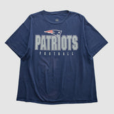 New England Patriots 2000s T-shirt - Navy Vintage - Fanatics