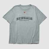 Cincinnati Bengals NFL 2000s T-shirt - Heather Gray Vintage - Fanatics