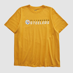 Pittsburgh Steelers Reebok 2000s T-shirt - Yellow Vintage - Fanatics