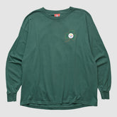 Pittsburgh Steelers NFL 2000s Long Sleeve T-shirt - Green Vintage - Fanatics