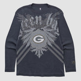 Green Bay Packers NFL 2000s Long Sleeve T-shirt - Black Vintage - Fanatics