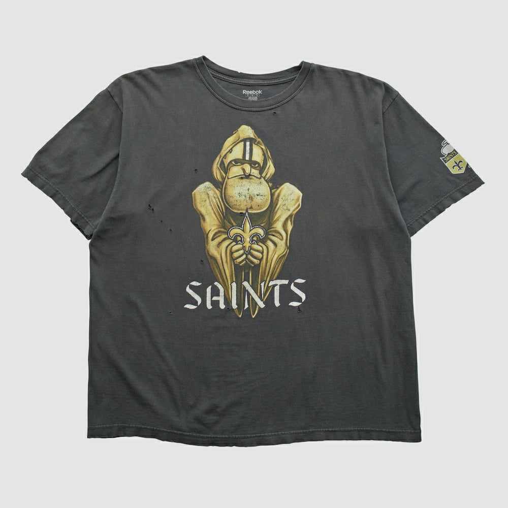 New Orleans Saints Reebok 2000s T-shirt - Black Vintage - Fanatics