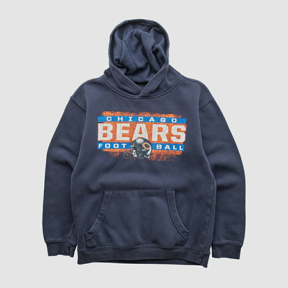 Chicago Bears NFL 2010s Hooded Pullover Sweatshirt - Navy Vintage - Fanatics