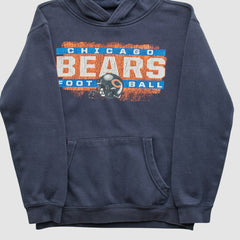 Chicago Bears NFL 2010s Hooded Pullover Sweatshirt - Navy Vintage - Fanatics