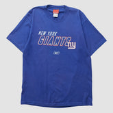 New York Giants Reebok 2000s T-shirt - Blue Vintage - Fanatics