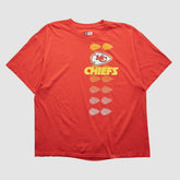 Kansas City Chiefs NFL 2000s T-shirt - Red Vintage - Fanatics