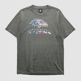 Baltimore Ravens NFL 2010s T-shirt - Dark Heather Gray Vintage - Fanatics