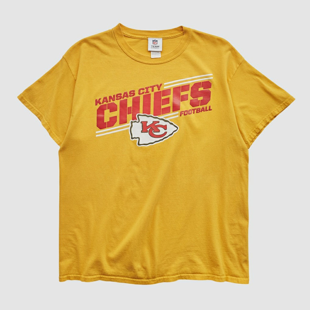 Kansas City Chiefs NFL 2010s T-shirt - Yellow Vintage - Fanatics