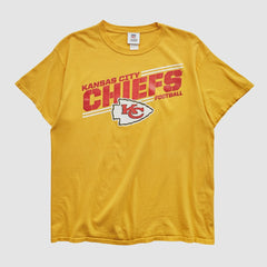 Kansas City Chiefs NFL 2010s T-shirt - Yellow Vintage - Fanatics