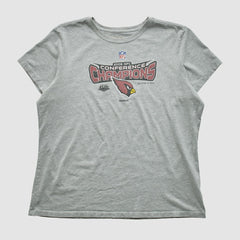 Arizona Cardinals Reebok 2008 T-shirt - Heather Gray Vintage - Fanatics