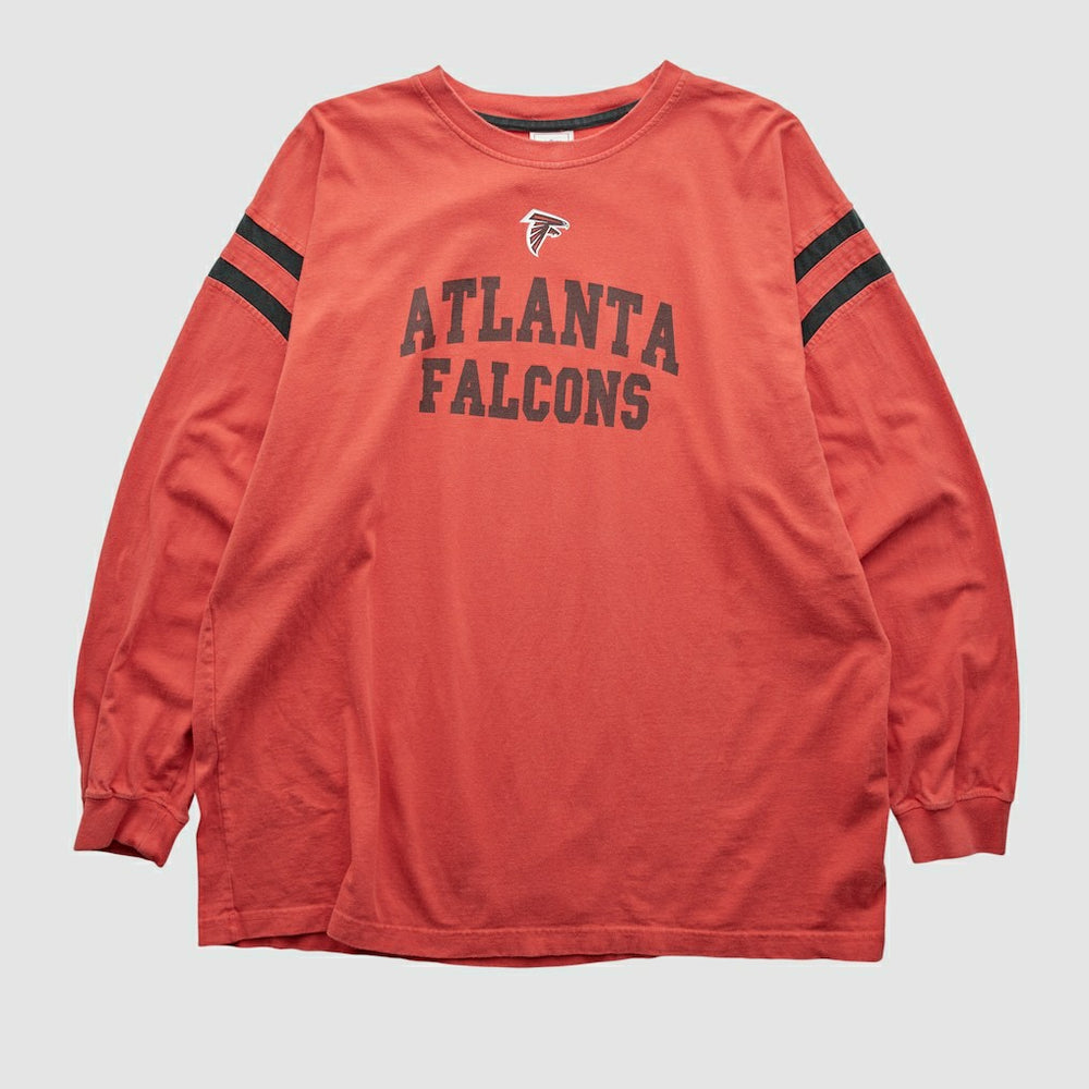 Atlanta Falcons NFL 2000s Long Sleeve T-shirt - Red Vintage - Fanatics