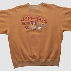 Super Bowl 90s Pullover Sweatshirt - Tan Vintage - Fanatics