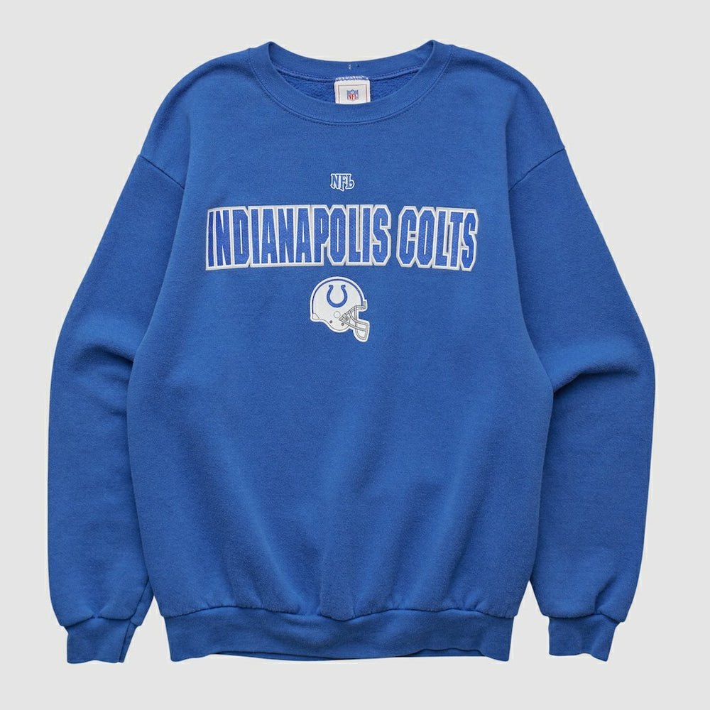 Indianapolis Colts NFL 2000s Pullover Sweatshirt - Blue Vintage - Fanatics
