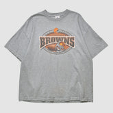 Cleveland Browns NFL 2000s T-shirt - Heather Gray Vintage - Fanatics