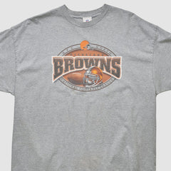 Cleveland Browns NFL 2000s T-shirt - Heather Gray Vintage - Fanatics