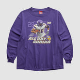 Adrian Peterson NFL 2000s Long Sleeve T-shirt - Purple Vintage - Fanatics
