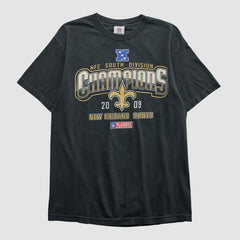 New Orleans Saints NFL 2009 T-shirt - Black Vintage - Fanatics