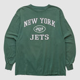 New York Jets NFL 2000s Long Sleeve T-shirt - Green Vintage - Fanatics