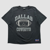Dallas Cowboys Champion 90s T-shirt - Black Vintage - Fanatics
