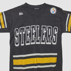 Pittsburgh Steelers Pro Player 90s T-shirt - Black Vintage - Fanatics