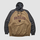 Vintage Memphis Grizzlies Reebok 2000s Hooded Pullover Sweatshirt Clay