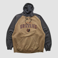Vintage Memphis Grizzlies Reebok 2000s Hooded Pullover Sweatshirt Clay