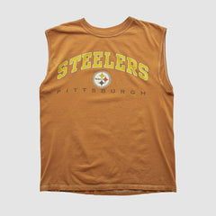 Pittsburgh Steelers True Fan 90s Tank - Clay Vintage - Fanatics