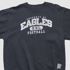 Philadelphia Eagles Reebok 2000s Pullover Sweatshirt - Black Vintage - Fanatics