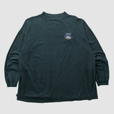 Baltimore Ravens 90s Long Sleeve T-shirt - Black Vintage - Fanatics
