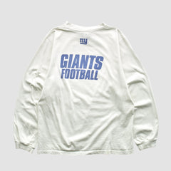 New York Giants 2000s Long Sleeve T-shirt - White Vintage - Fanatics