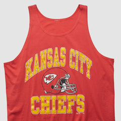 Kansas City Chiefs Russell 90s Tank - Red Vintage - Fanatics