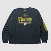 Pittsburgh Steelers NFL 2010s Long Sleeve T-shirt - Black Vintage - Fanatics