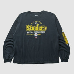Pittsburgh Steelers NFL 2010s Long Sleeve T-shirt - Black Vintage - Fanatics
