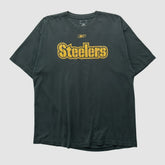 Pittsburgh Steelers Reebok 2000s T-shirt - Black Vintage - Fanatics