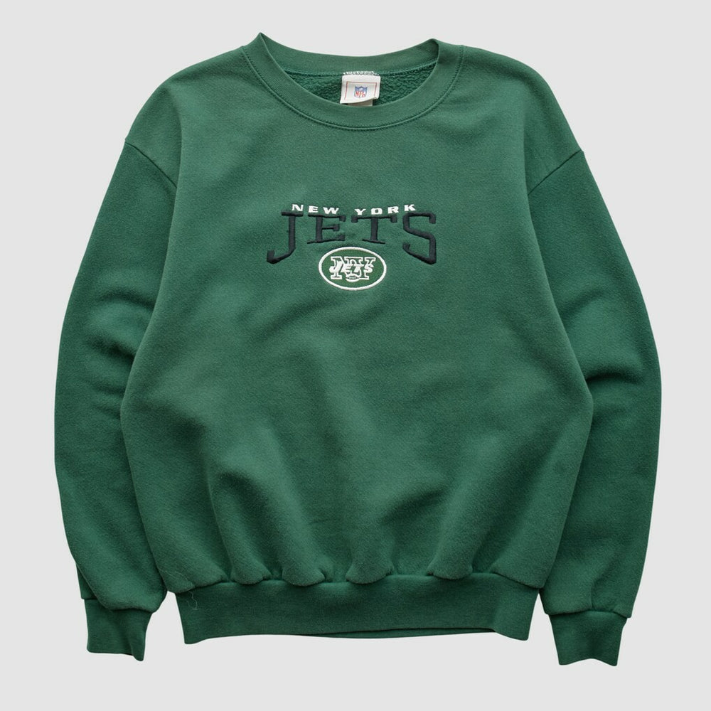 New York Jets NFL 2000s Pullover Sweatshirt - Green Vintage - Fanatics