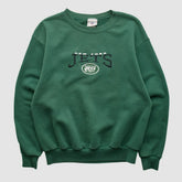 New York Jets NFL 2000s Pullover Sweatshirt - Green Vintage - Fanatics